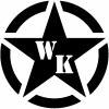 Military Jeep WK Segmented Star Off Road Car or Truck Window Decal