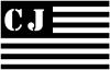 Jeep CJ in American USA Flag Right Off Road Car or Truck Window Decal