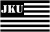 Jeep JKU American USA Flag Right Off Road Car or Truck Window Decal