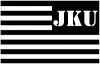 Jeep JKU American USA Flag Left Off Road Car Truck Window Wall Laptop Decal Sticker