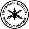 US Army Air Defense Artillery READY IN DEFENSE Military Car or Truck Window Decal