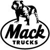Mack Trucks Logo Moto Sports Car or Truck Window Decal