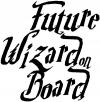Future Wizard on Board Baby on Board Harry Potter Sci Fi Car Truck Window Wall Laptop Decal Sticker
