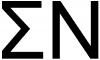 Sigma Nu Greek Letters College Car or Truck Window Decal
