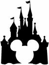 Cinderella Castle Mickey Mouse Disney Parody Cartoons car-window-decals-stickers