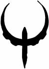 Quake Logo Sci Fi Car or Truck Window Decal