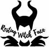Funny Resting Witch Face Maleficent