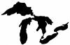Great Lakes Girlie Car or Truck Window Decal