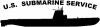US Navy Submarine Service Balao Class Military car-window-decals-stickers