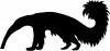 Anteater Ant Eater Silhouette Animals Car or Truck Window Decal