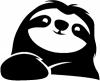 Happy Sloth  Animals car-window-decals-stickers