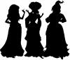 Sanderson Sisters Gothic Halloween Car or Truck Window Decal