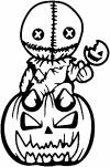 Baby Kid Sam Trick or Treat Halloween Gothic Halloween car-window-decals-stickers