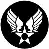 Army Air Corps Crest  Military Car or Truck Window Decal