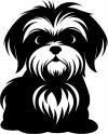 Shih Tzu Dog Car or Truck Window Decal Sticker