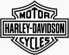 Harley Davidson Motorcycle Car or Truck Vinyl Window Decal Sticker Biker Car or Truck Window Decal