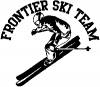 Frontier Ski Team Special Orders Car Truck Window Wall Laptop Decal Sticker