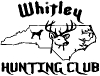 Whitley Hunting Club Special Orders Car Truck Window Wall Laptop Decal Sticker