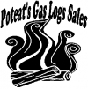 Poteats Gas Logs Sales Special Orders Car Truck Window Wall Laptop Decal Sticker