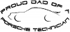 Proud Dad Porsche Technician Special Orders car-window-decals-stickers