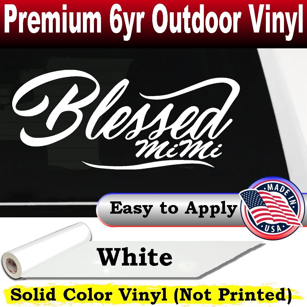 Blessed MiMi Car or Truck Window Vinyl Decal Sticker
