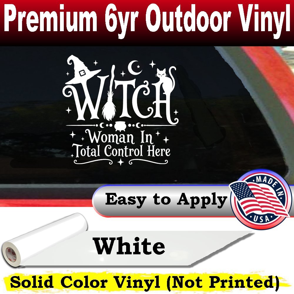 WITCH Women In Total Control Decal Car Truck Vinyl Window Sticker