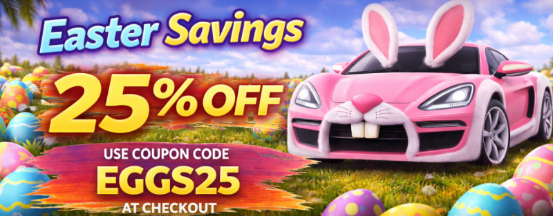Get <span style="font-size:24px;"><b>25% OFF</b></span> your order. Use coupon code <span style="font-size:24px;"><b>eggs25</b></span> at checkout.