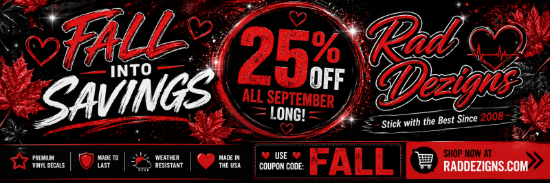 Get <span style="font-size:24px;"><b>25% OFF</b></span> your order. Use coupon code <span style="font-size:24px;"><b>FALL</b></span> at checkout.