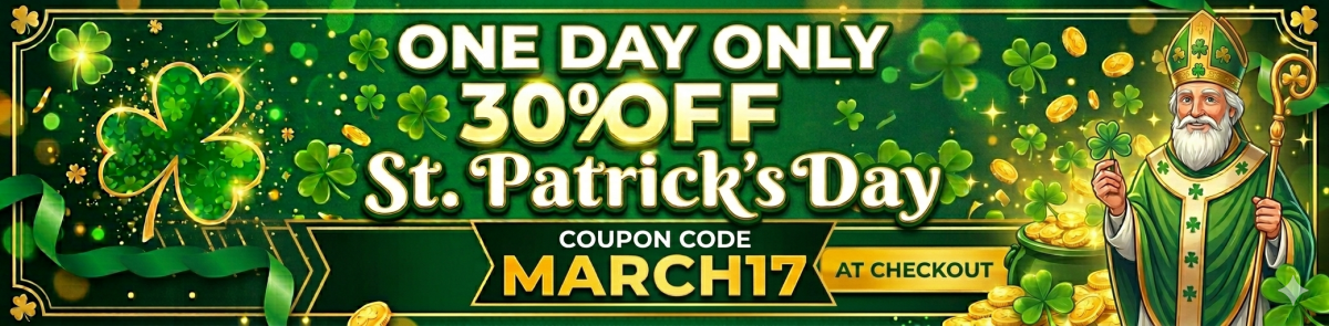 Get <span style="font-size:24px;"><b>30% OFF</b></span> your order. Use coupon code <span style="font-size:24px;"><b>March17</b></span> at checkout.